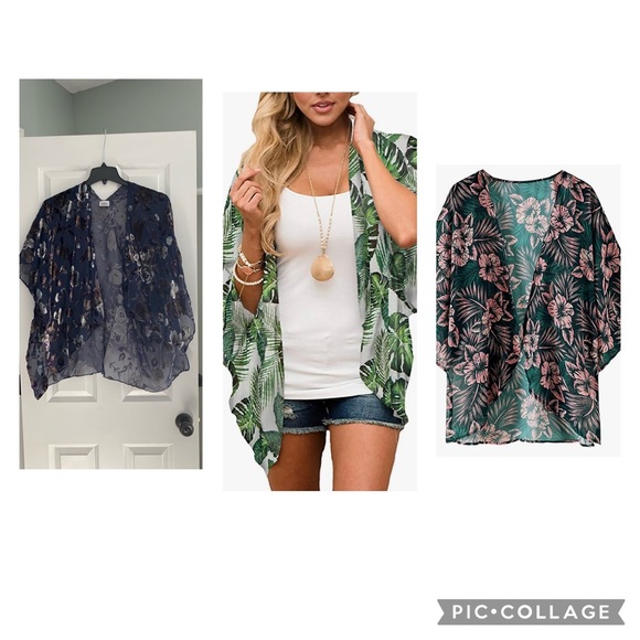 3 Bundle Kimono COLORFUL - Picture 1 of 12